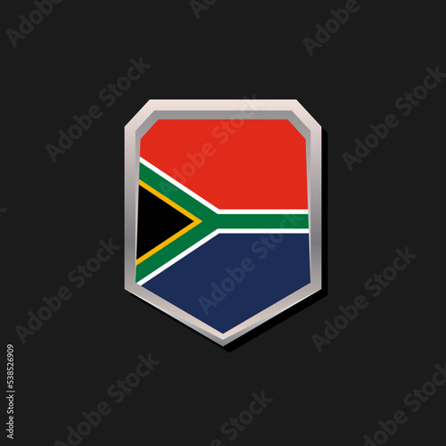 Illustration of South Africa flag Template Free Download Illustration of South Africa flag Template - GFXLoad