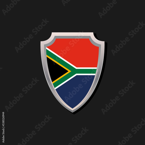 Illustration of South Africa flag Template Free Download Illustration of South Africa flag Template - GFXLoad