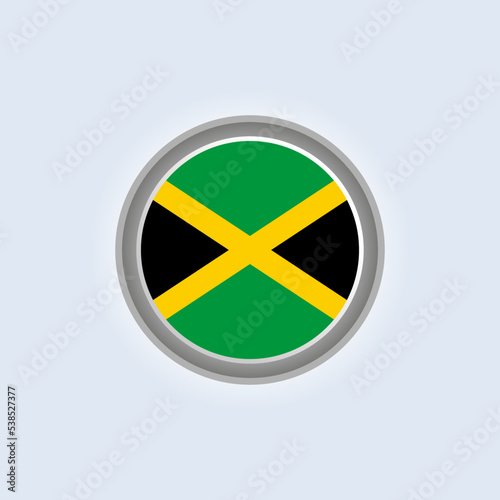 Free Download Illustration of Jamaica flag Template - GFXLoad