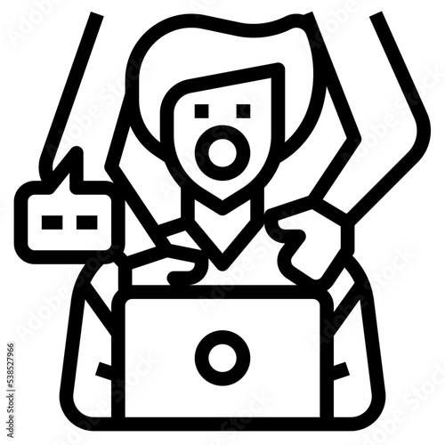 sexual harassment icon