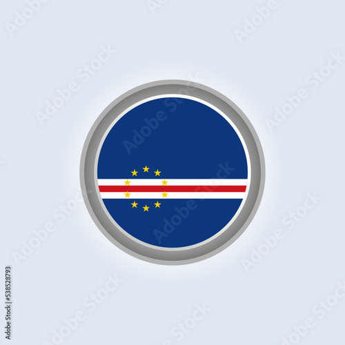 Free Download Illustration of Cape Verde flag Template - GFXLoad
