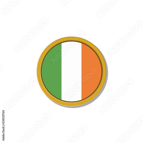 Free Download Illustration of Ireland flag Template - GFXLoad