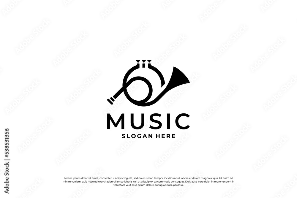 music logo design. saxophone, jazz icon logo vector illustration music logo design. saxophone, jazz icon logo vector illustration