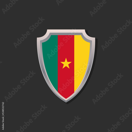Free Download Illustration of Cameroon flag Template - GFXLoad