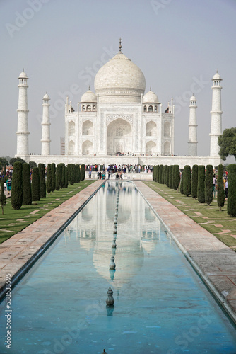 Taj Mahal Grabmal, UNESCO, WELTKULTURERBE, Agra, Uttar Pradesh, Indien, Asien