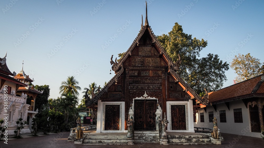 Historic city of Lampang in Thailand