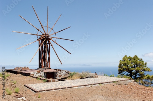 Klimawandel auf der europäisch-spanischen Insel la Palma