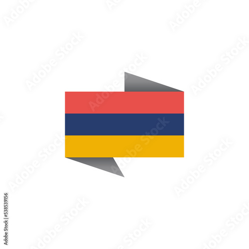 Free Download Illustration of Armenia flag Template - GFXLoad
