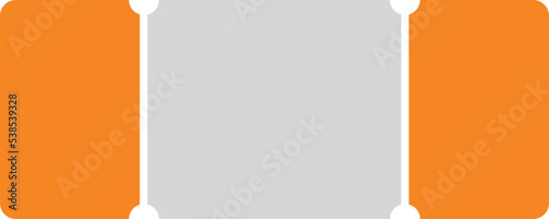 Coupon Banner Label Vector Illustration