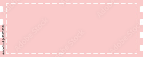 Coupon Banner Label Vector Illustration