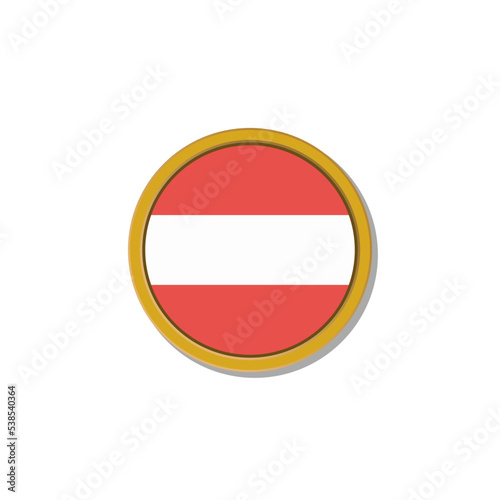 Illustration of Austria flag Template Free Download Illustration of Austria flag Template - GFXLoad