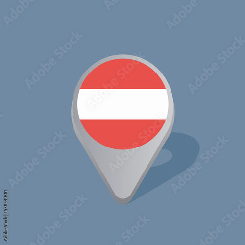 Free Download Illustration of Austria flag Template - GFXLoad