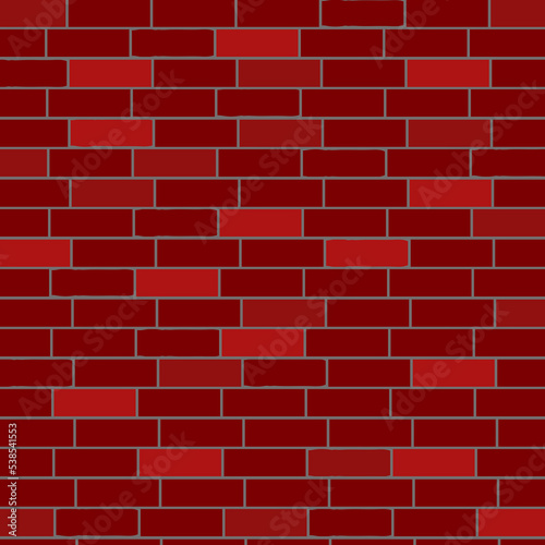 Brick wall. Vector illustration