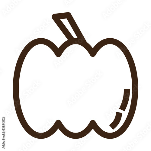 capsicum eat food healthy vegetable _ icon