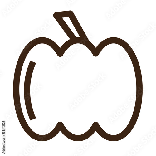 capsicum eat food healthy vegetable icon