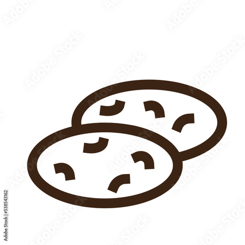 carbohydrates carbs healthy potato starch vegetable - icon