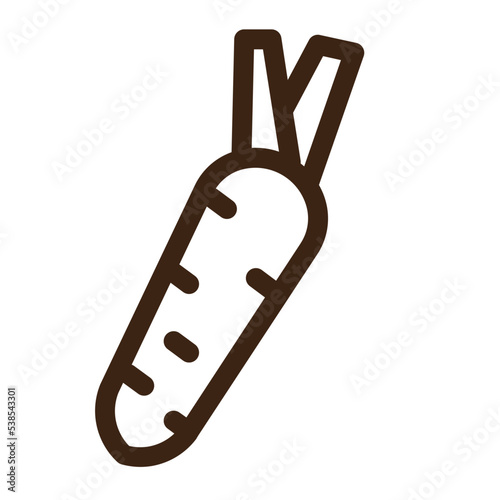 carrot cook crunchy food kitchen vegetable icon