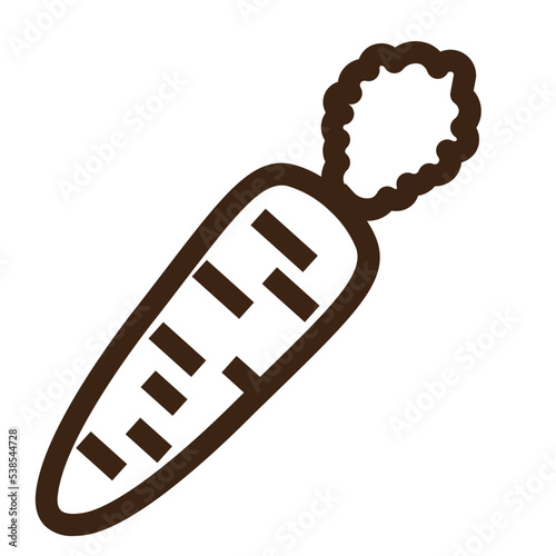 carrot eat edible food gastronomy vegetable icon