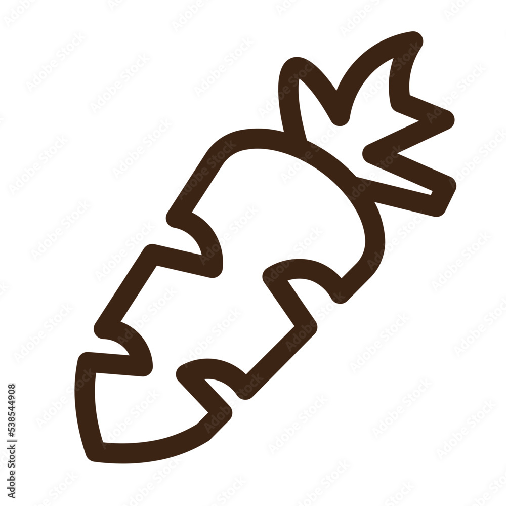 carrot food healthy natural organic vegetable icon carrot food healthy natural organic vegetable icon