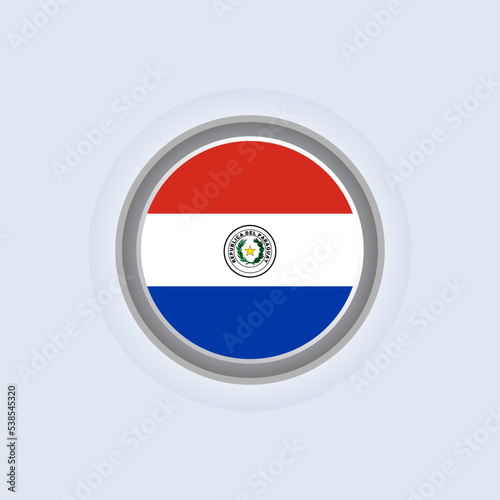 Free Download Illustration of Paraguay flag Template - GFXLoad