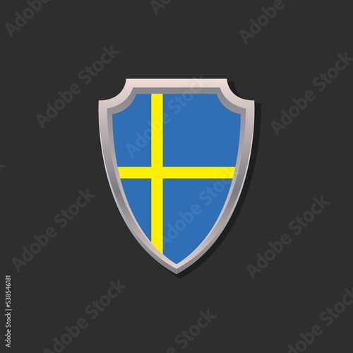 Free Download Illustration of Sweden flag Template - GFXLoad