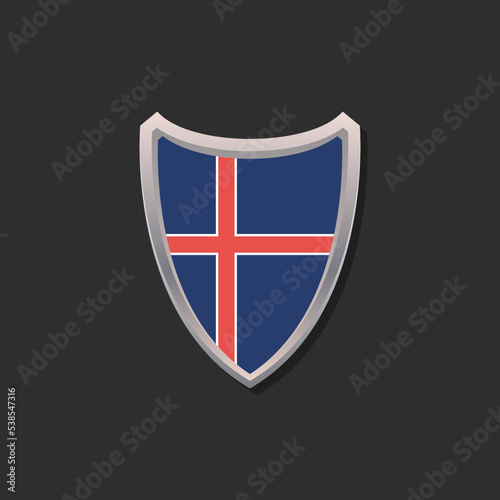 Free Download Illustration of Iceland flag Template - GFXLoad