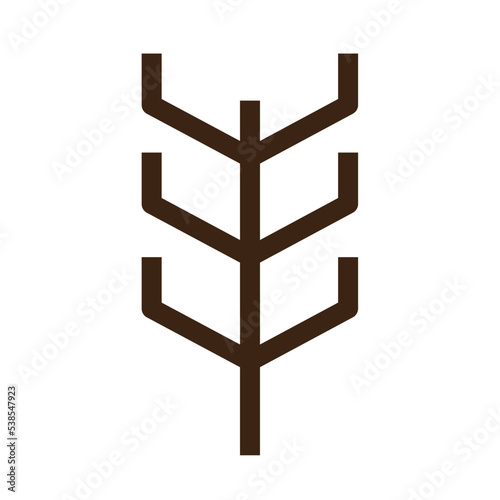 cereals food grain natural vegetable wheat icon