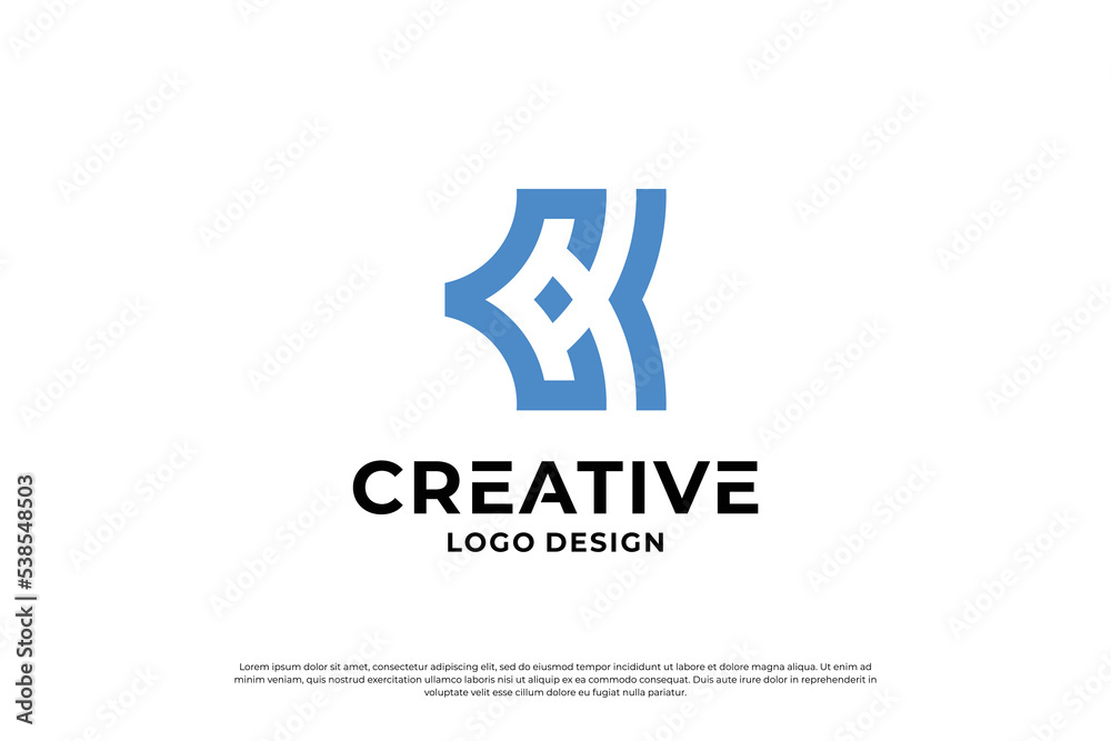 Letter K logo design. Creative Initial letter K logo. Letter K symbol, Letter K business. Letter K logo design. Creative Initial letter K logo. Letter K symbol, Letter K business.