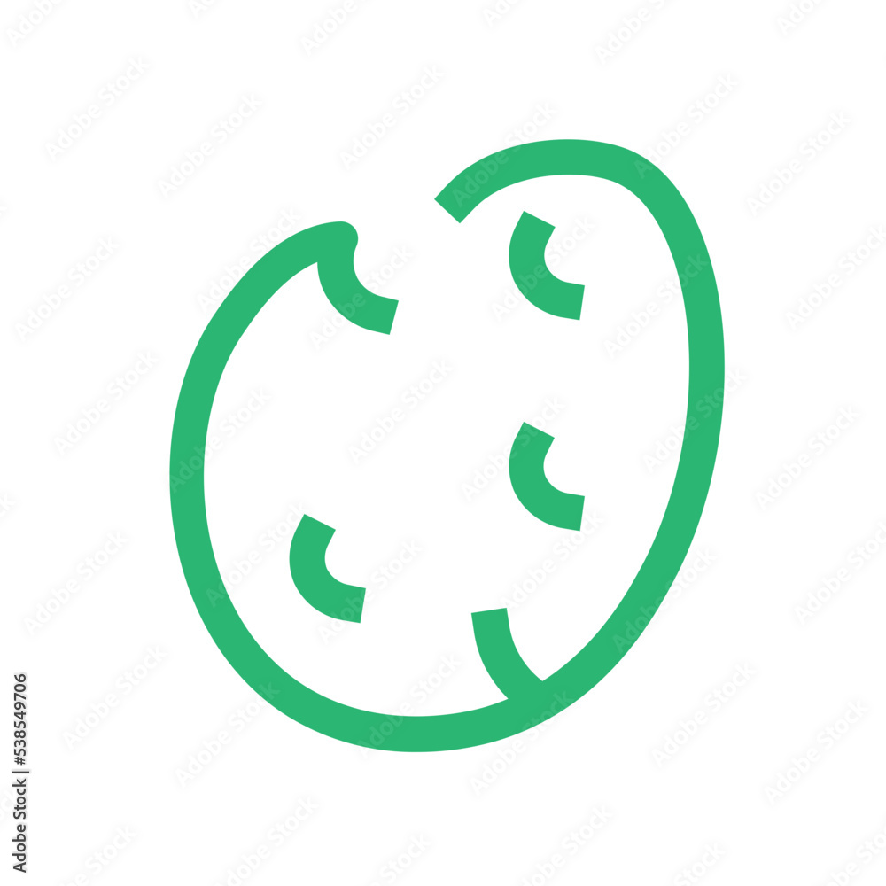 chips food fried natural potato vegetable icon chips food fried natural potato vegetable icon