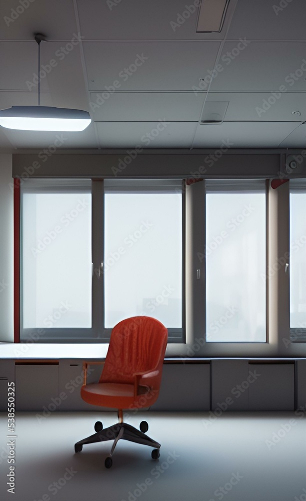 Fototapeta premium Empty Office. Workday. Business.