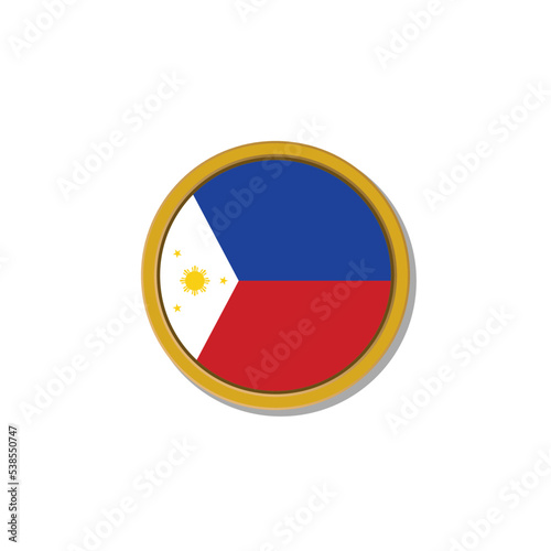 Illustration of Philippines flag Template Free Download Illustration of Philippines flag Template - GFXLoad