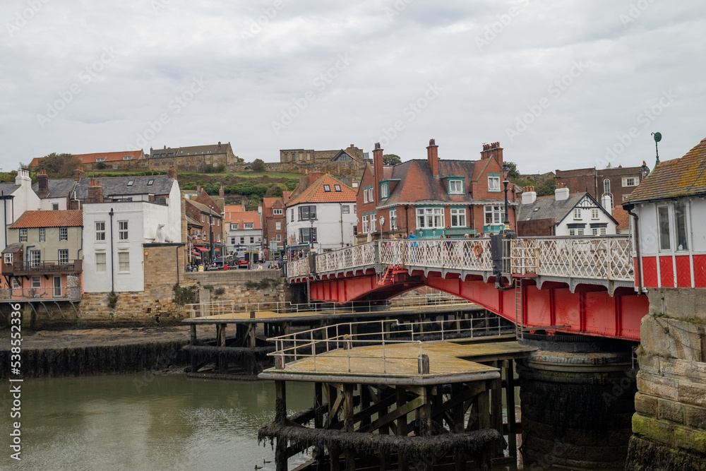 The coastal town of Whitby in North Yorkshire