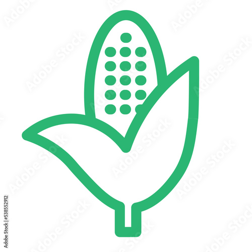 corn cereal cob colombia maize vegetable icon