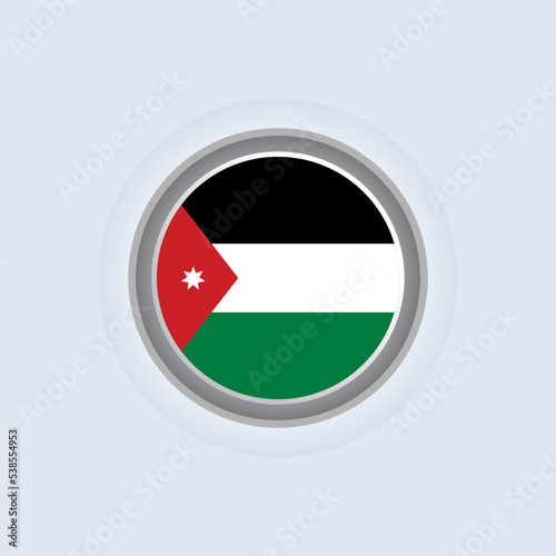 Free Download Illustration of Jordan flag Template - GFXLoad