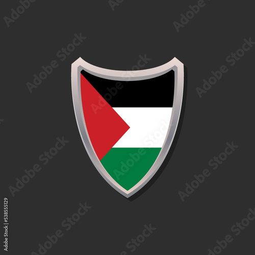Free Download Illustration of Palestine flag Template - GFXLoad