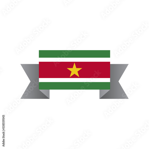 Free Download Illustration of Suriname flag Template - GFXLoad