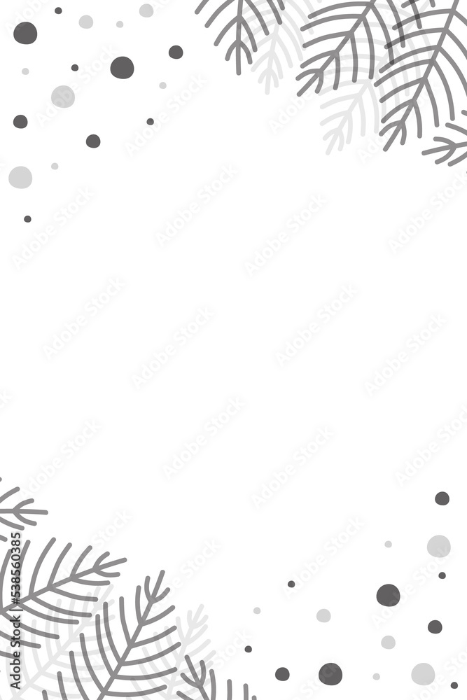 Hanging Christmas balls. Banner. Vector illustration Hanging Christmas balls. Banner. Vector illustration