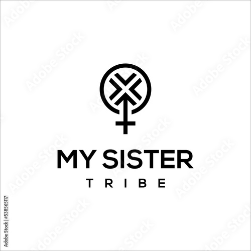 My sister tribe logo vector