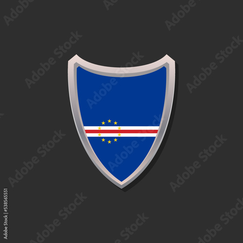 Free Download Illustration of Cape Verde flag Template - GFXLoad