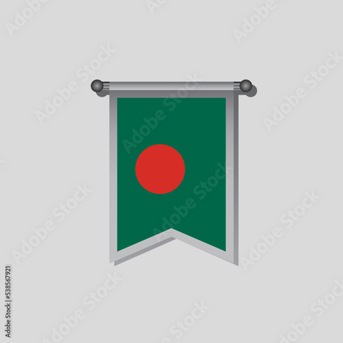 Free Download Illustration of Bangladesh flag Template - GFXLoad