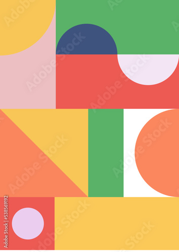Retro Abstract Shapes and Posters. Easy to make great branding design, websites, packaging and print design or use it for your social media activity with set of abstract retro inspired shapes.