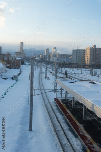 駅から見た風景 © ookinate23