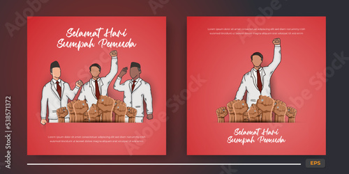  Sumpah pemuda youth pledge social media posts