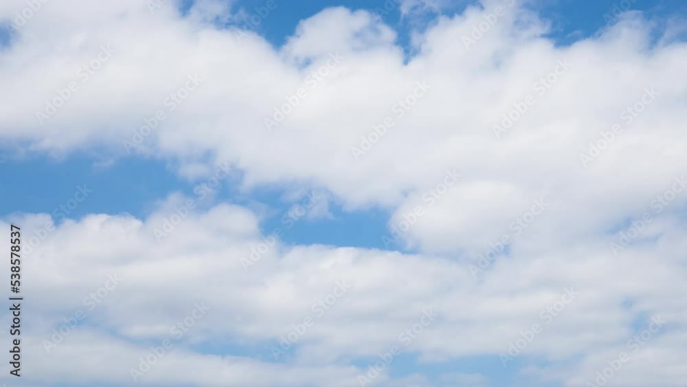 Beautiful clouds across the sky
