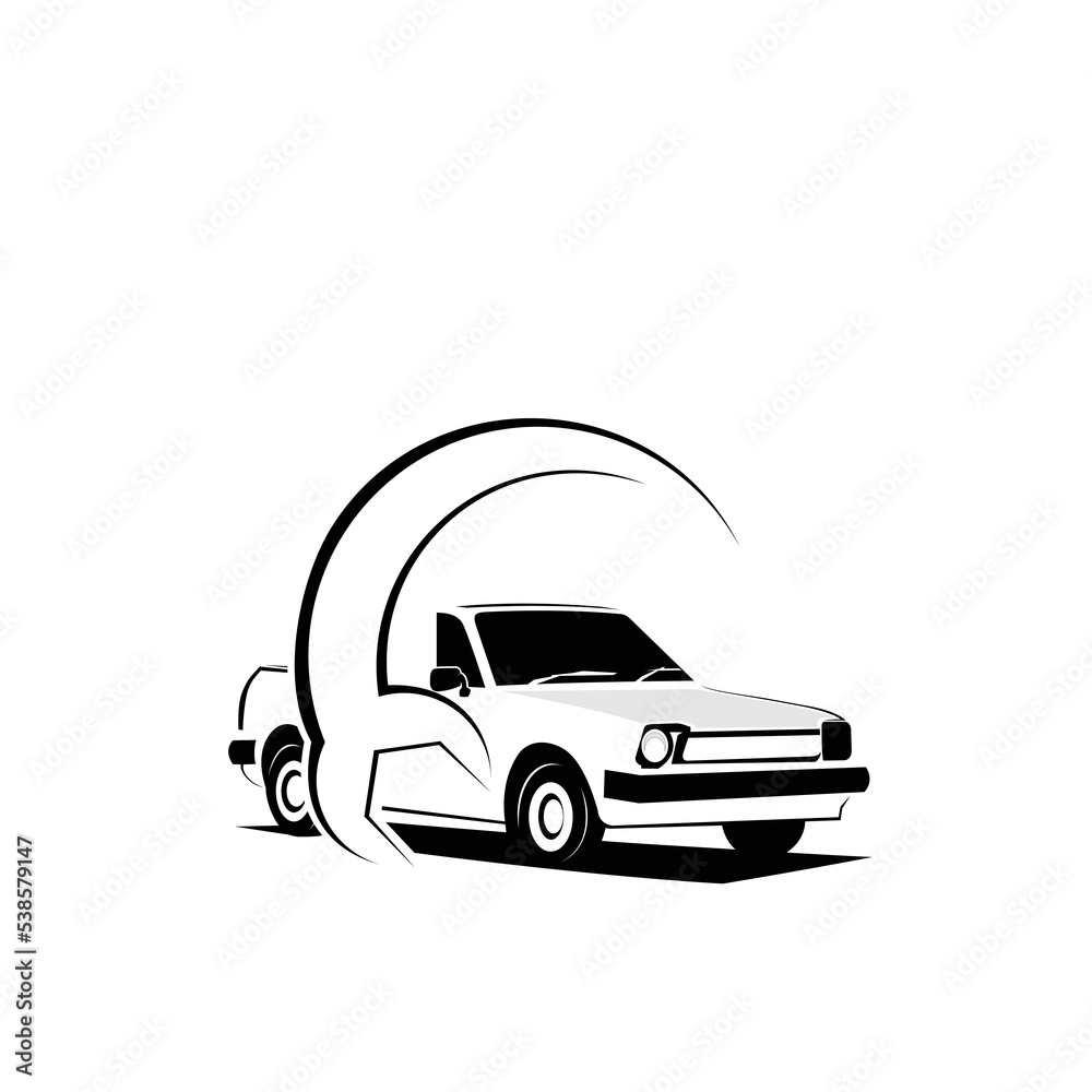 service car logo design