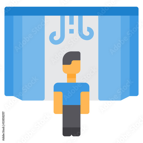 disinfection flat icon