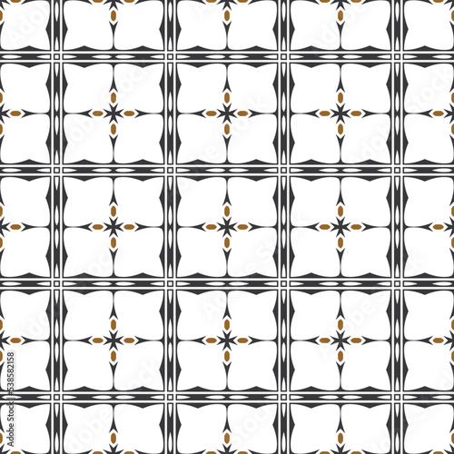 Geometric pattern. Seamless vector background. Ethnic graphic design.