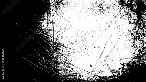 Worn texture. Simulated grain and noise. Stripes and scratches in vector