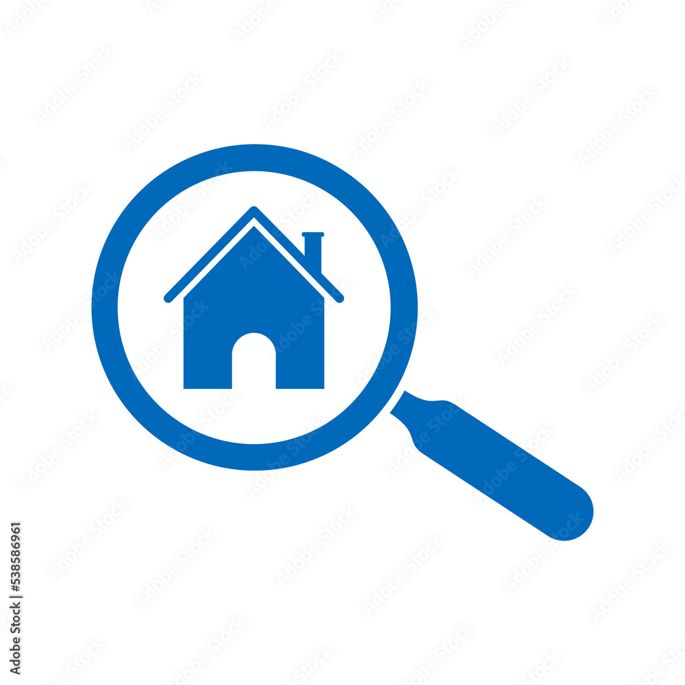 magnifying glass house