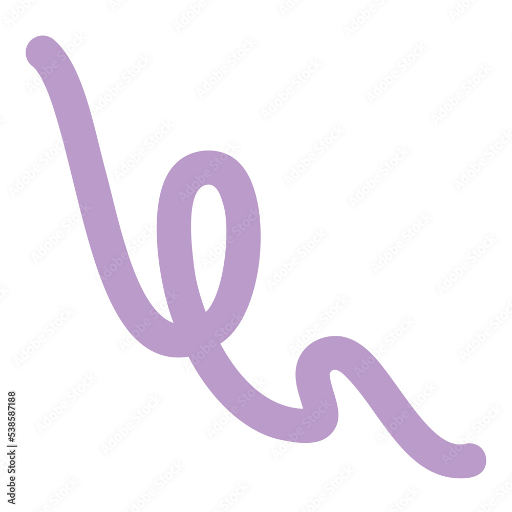 squiggly line
